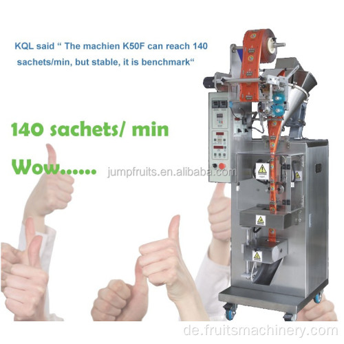 Flüssigbeutel/Beutel/Sachet Automatische Verpackungsmaschine